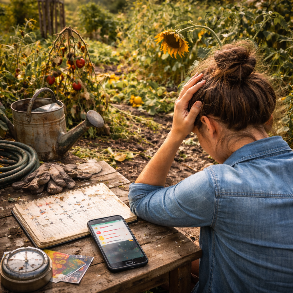 Forgetting watering & planting dates